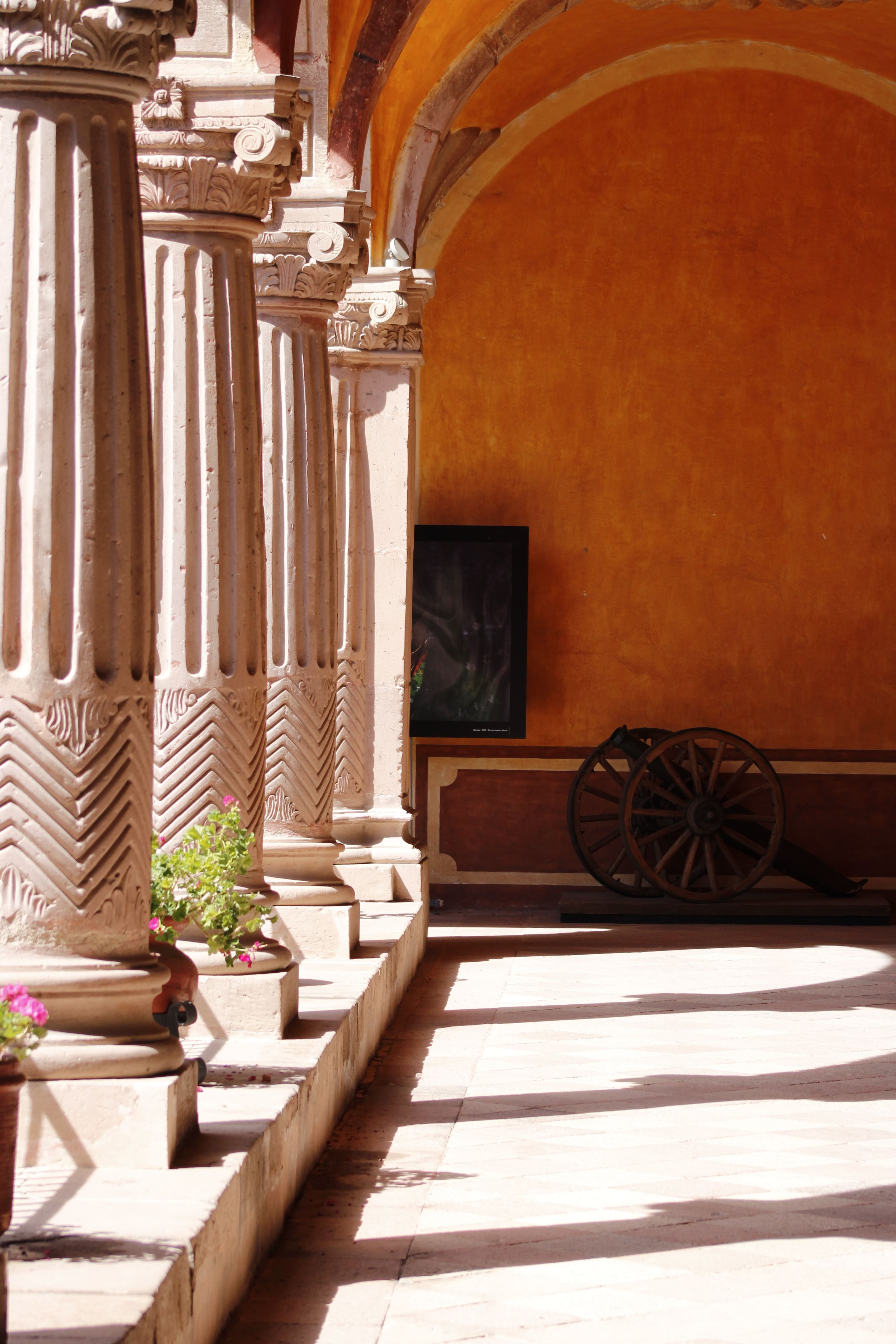 Colonial detail in Queretaro, Mexico