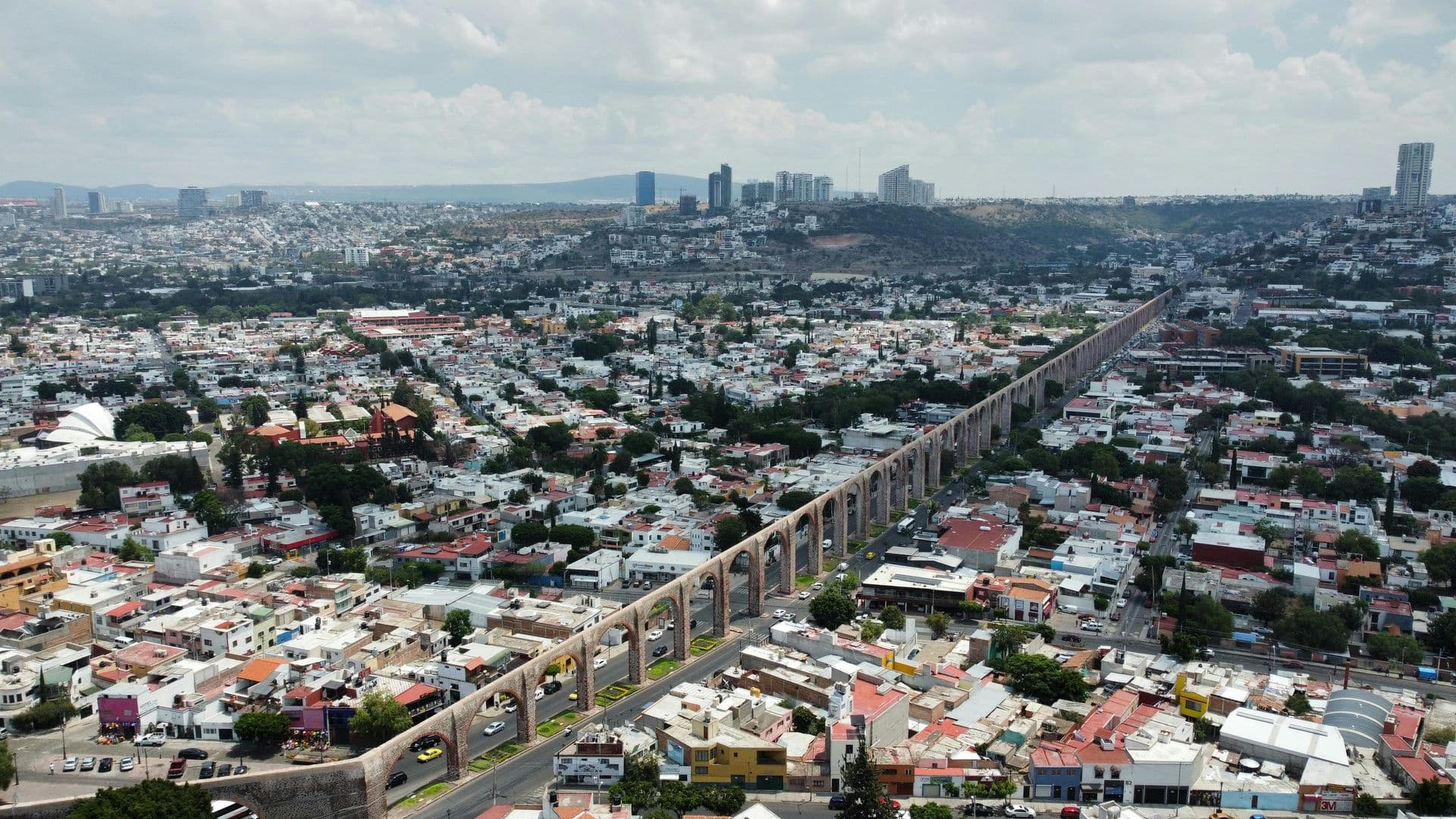 Panoramic view of Queretaro for medical tourism recovery