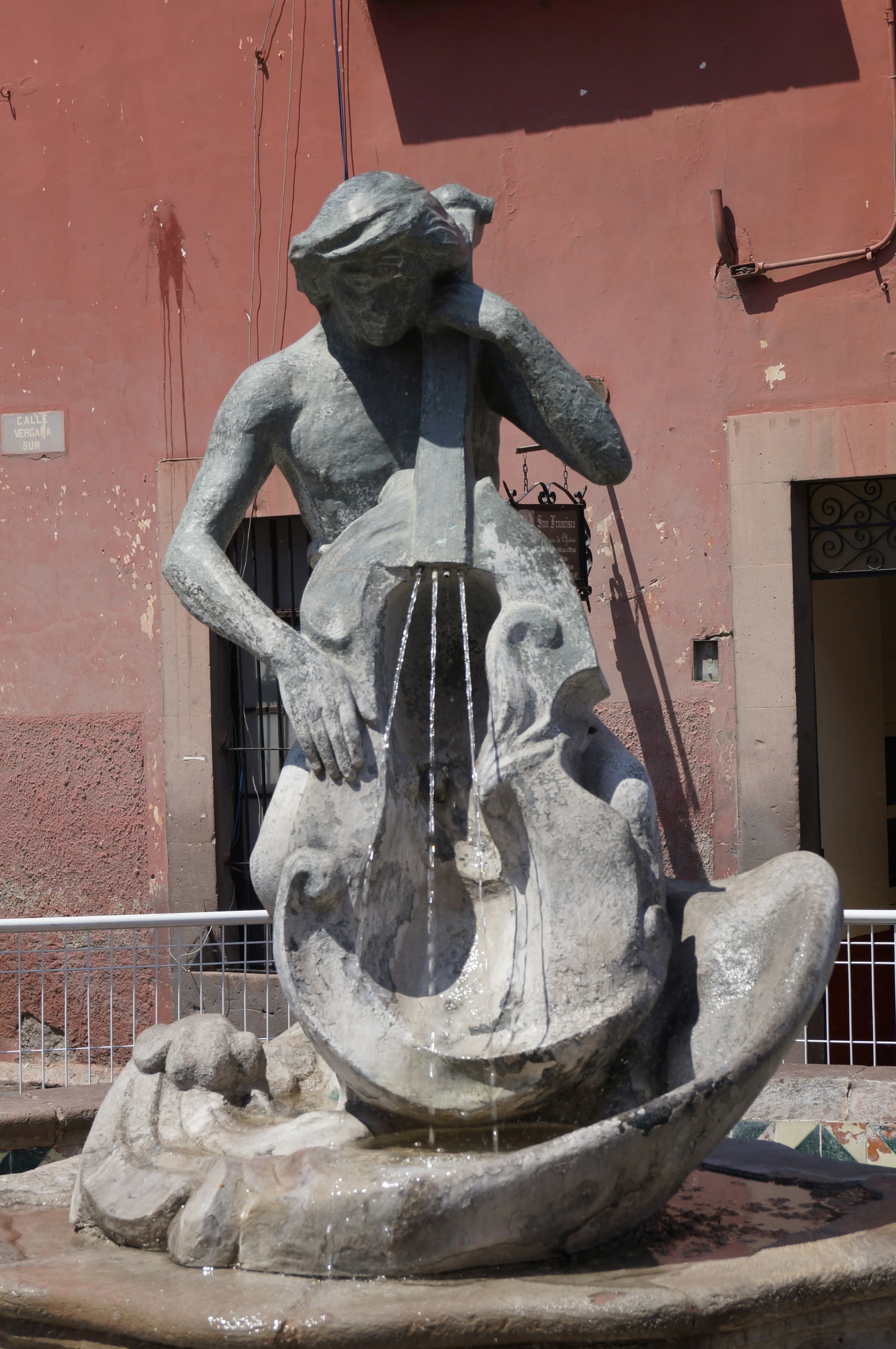Historic aqueduct in Queretaro